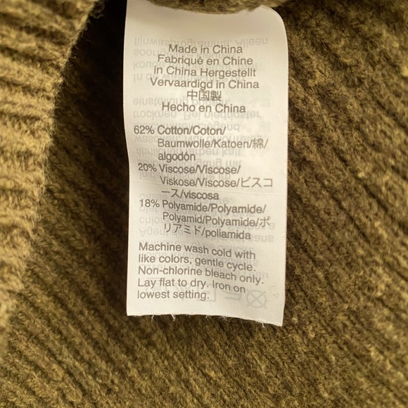 Madewell size s olive green sweater - Picture 4 of 4